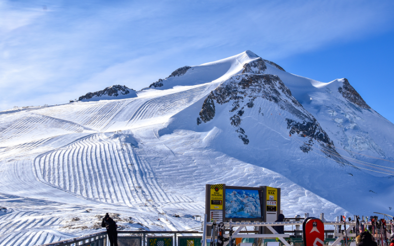 Le Glacier de la Grande Motte à Tignes