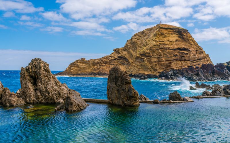 Porto Moniz, Madère, Portugal