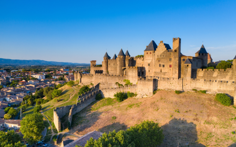 Château médiéval de Carcassonne, France